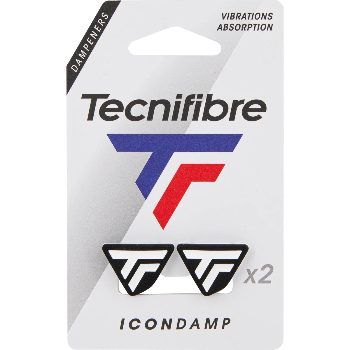 Antivibratori Tecnifibre Icon Damp Black/White X2
