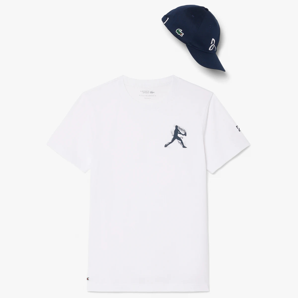 Pack Fan Lacoste Djokovic T-Shirt + Cappellino