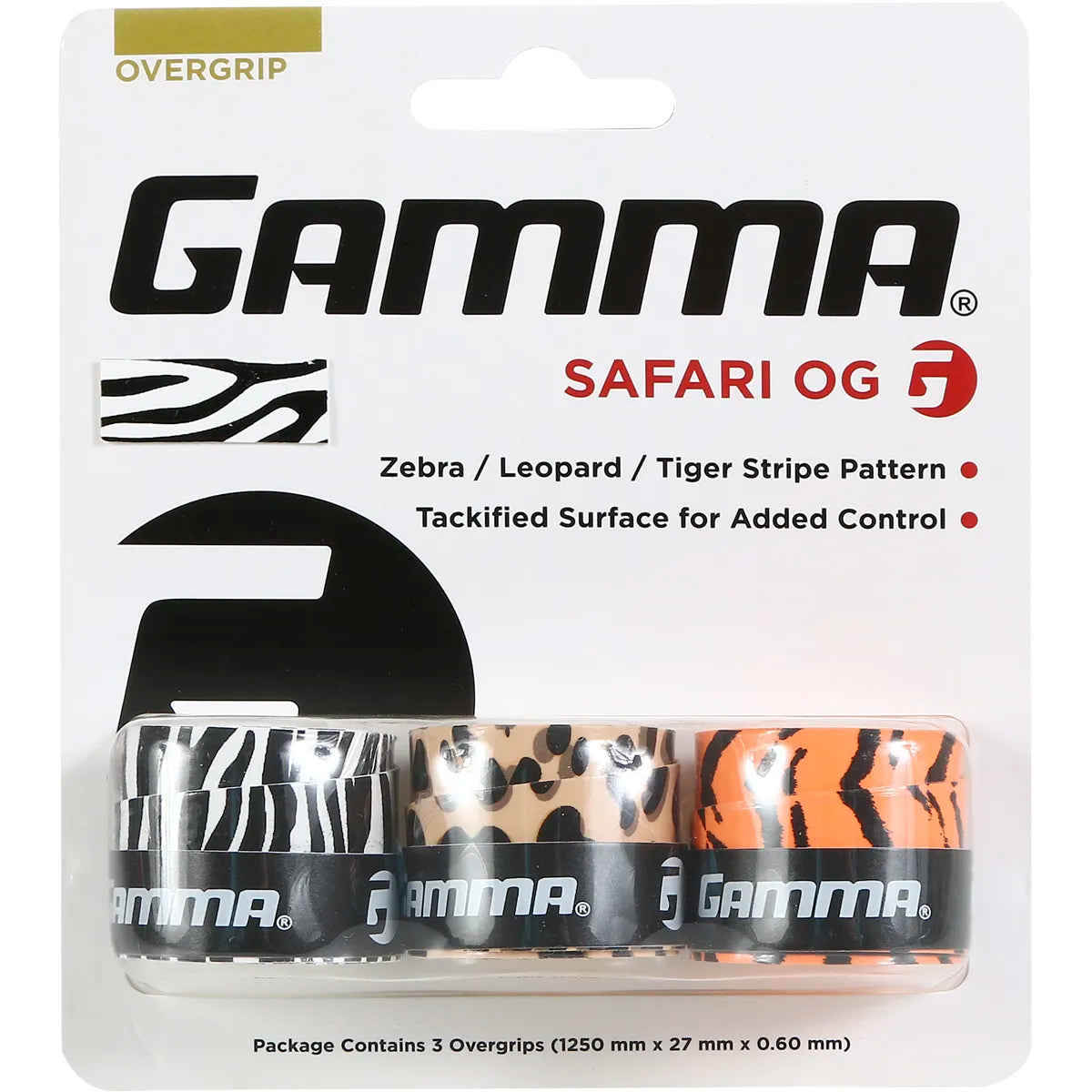Overgrips Gamma Safari X3