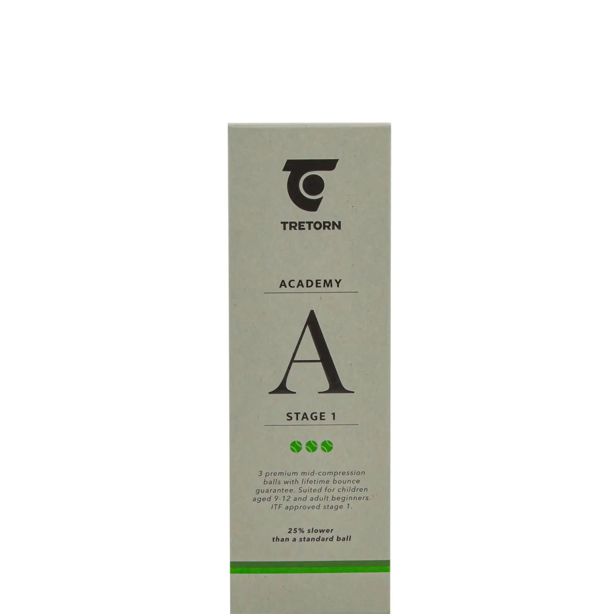 Tubetto da 3 Palline Tretorn Academy Green