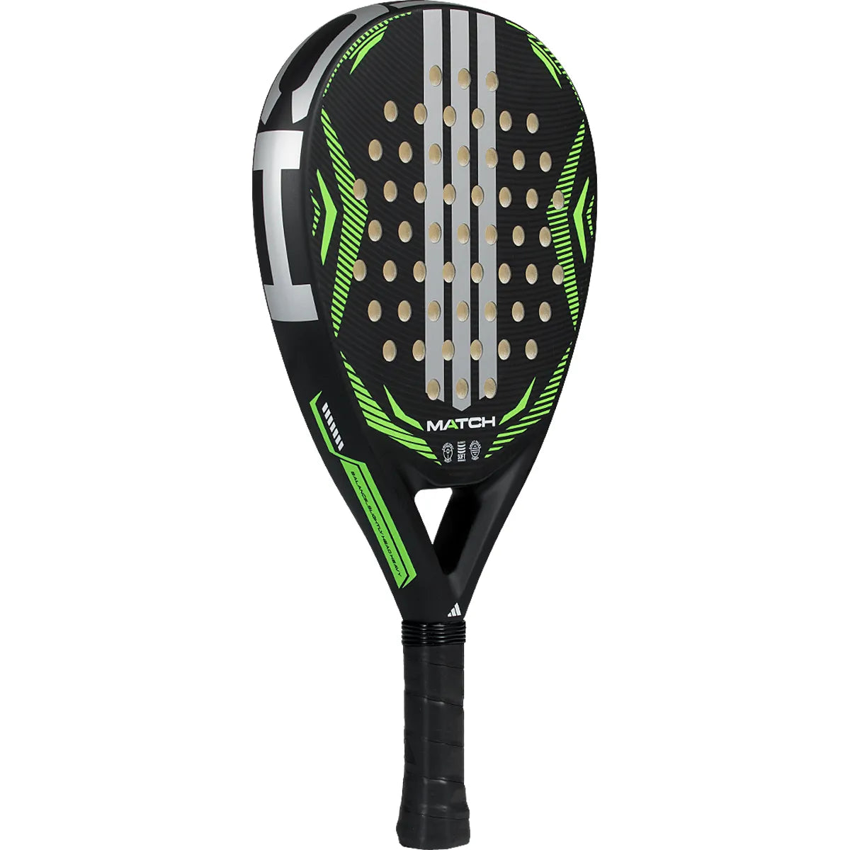 Racchetta da padel adidas Match Black/Green 2026