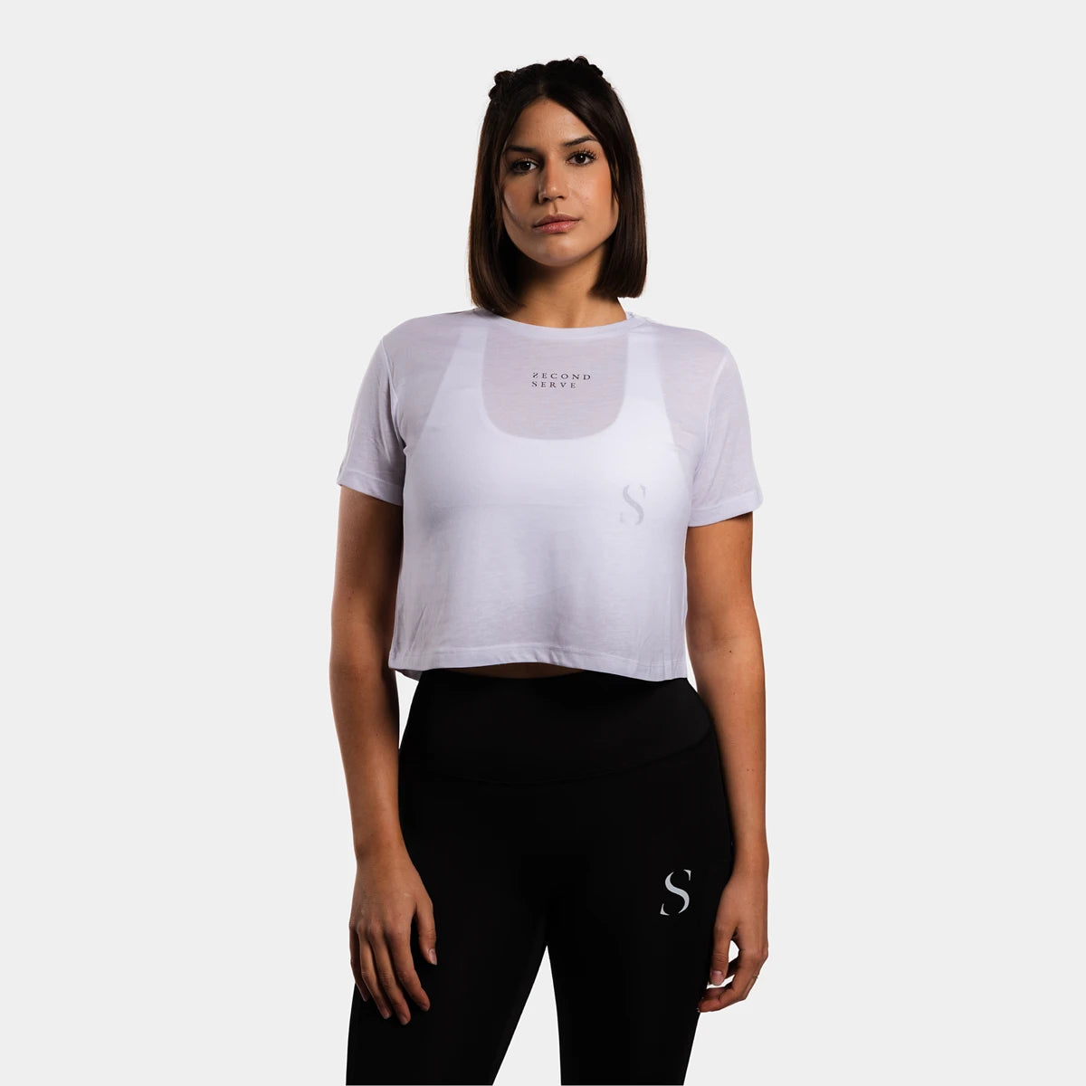 T-Shirt Second Serve Donna Open Court