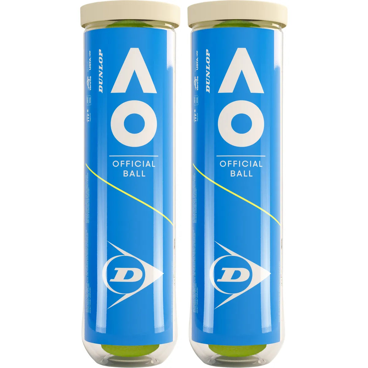 Bipack da 4 Palline Dunlop Australian Open
