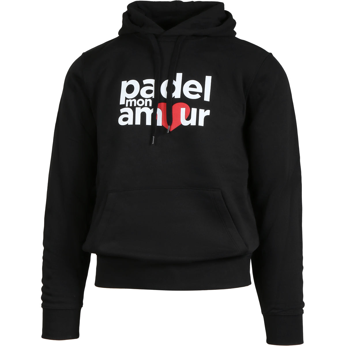 Felpa Padel Mon Amour Cotone con Cappuccio