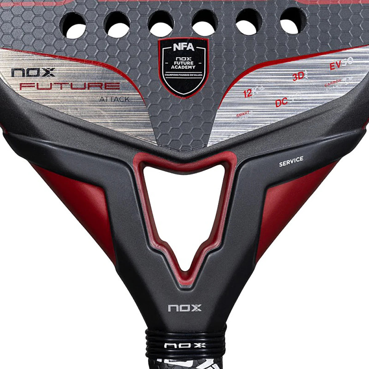 Racchetta da padel Nox Future Attack 12K Alum