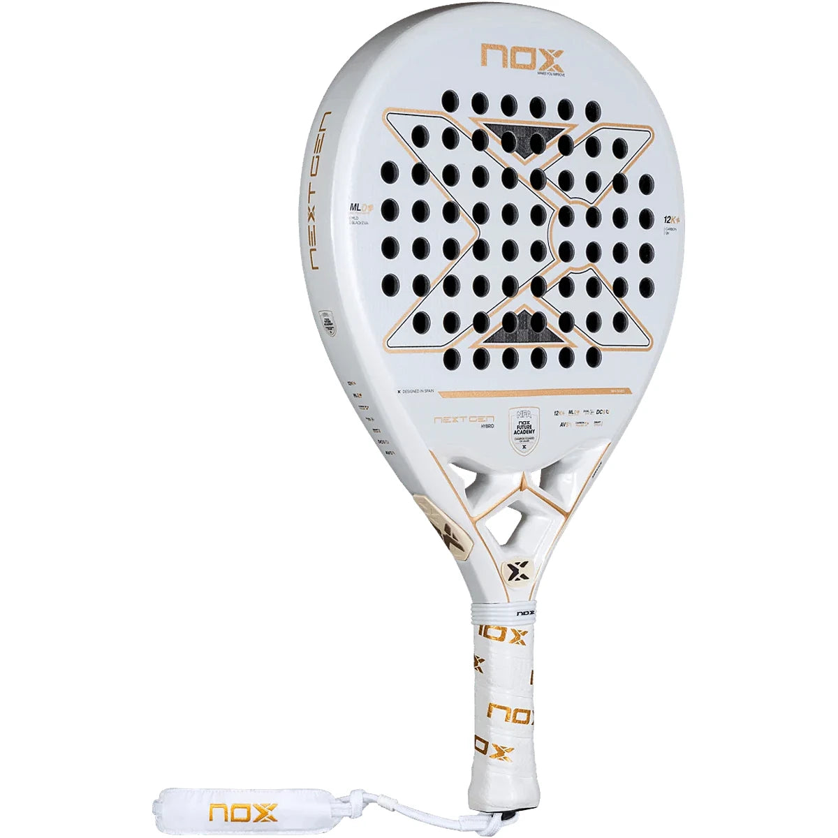 Racchetta da padel Nox Nextgen Pro Hybrid 12K Nfa Series