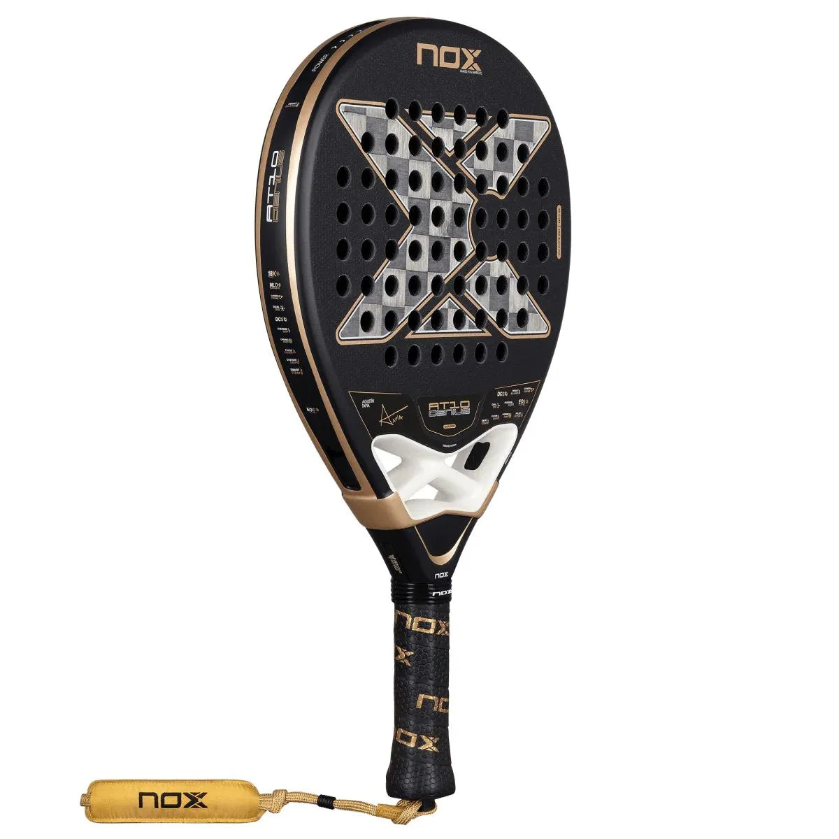 Racchetta Test di Padel Nox AT10 Genius 18K Alum By Agustin Tapia