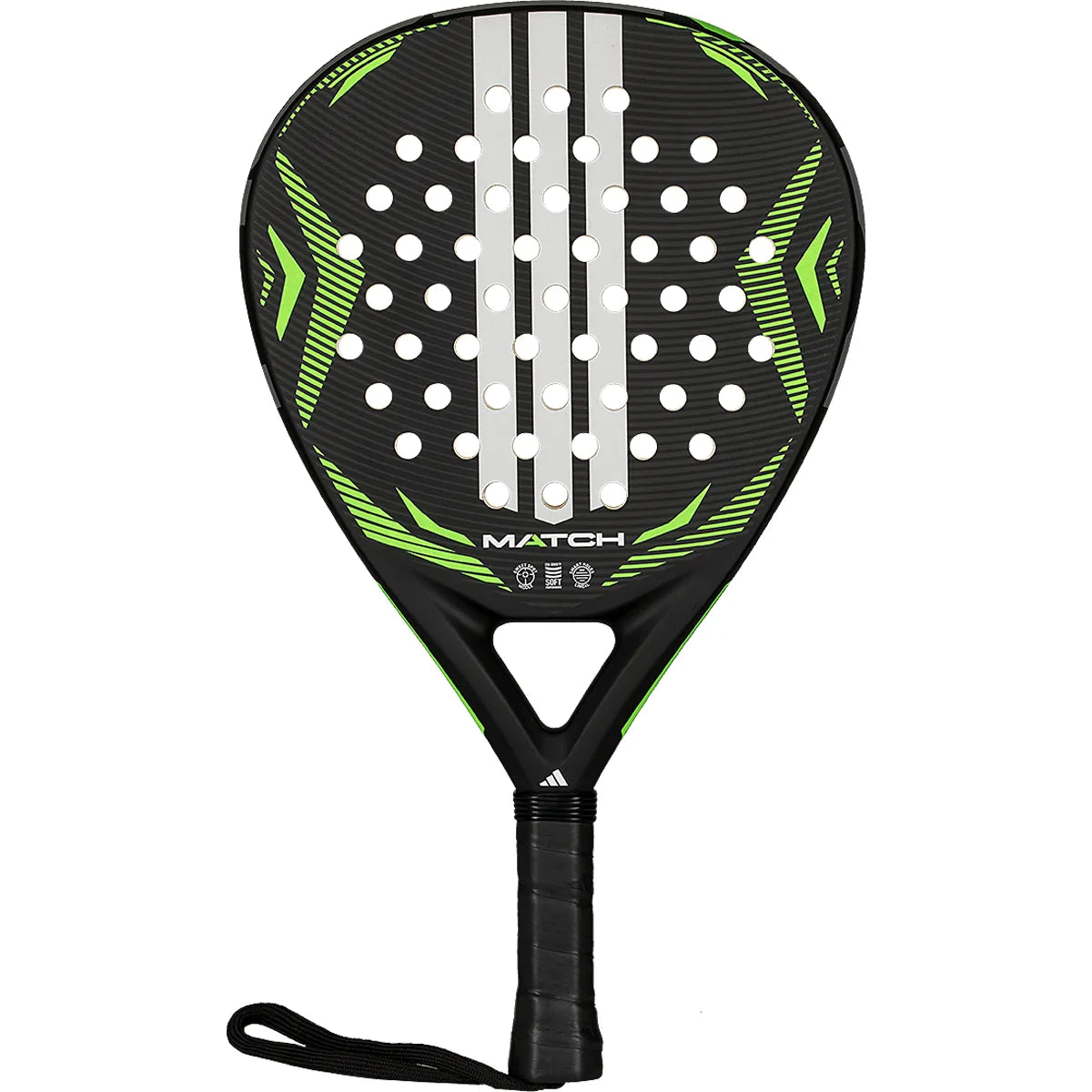 Racchetta da padel adidas Match Black/Green 2026