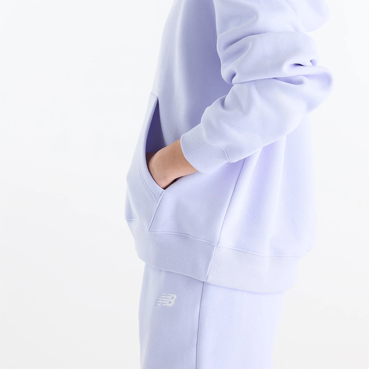 Felpa con cappuccio New Balance Donna Fleece Hoodie