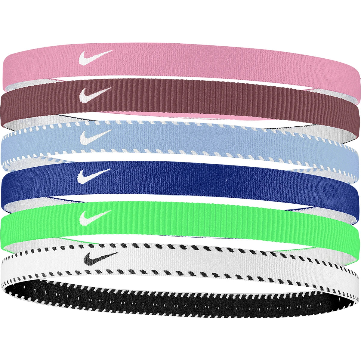 Confezione da 6 Elastici Nike Swoosh Sport