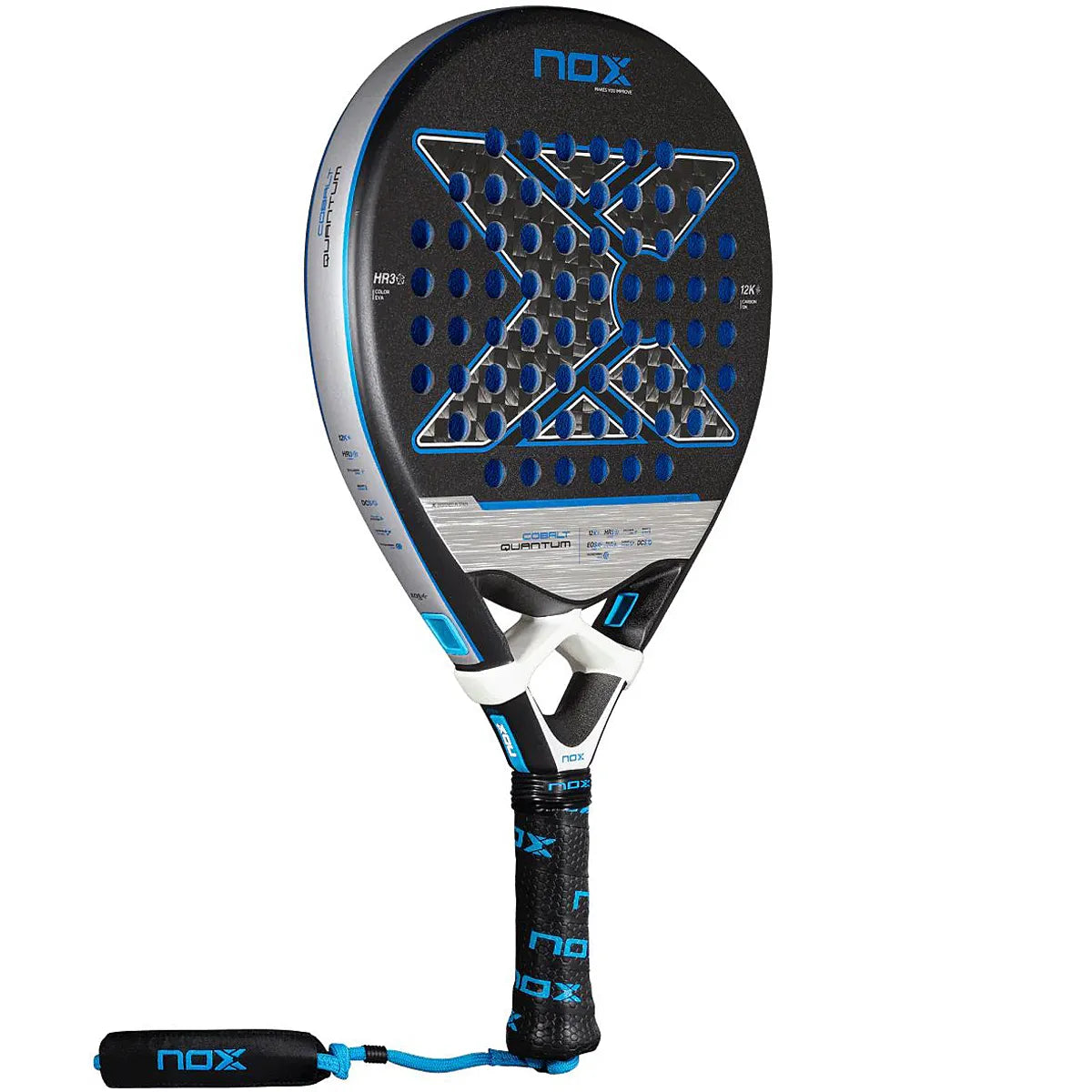 Racchetta da padel Nox Quantum Cobalt 12K
