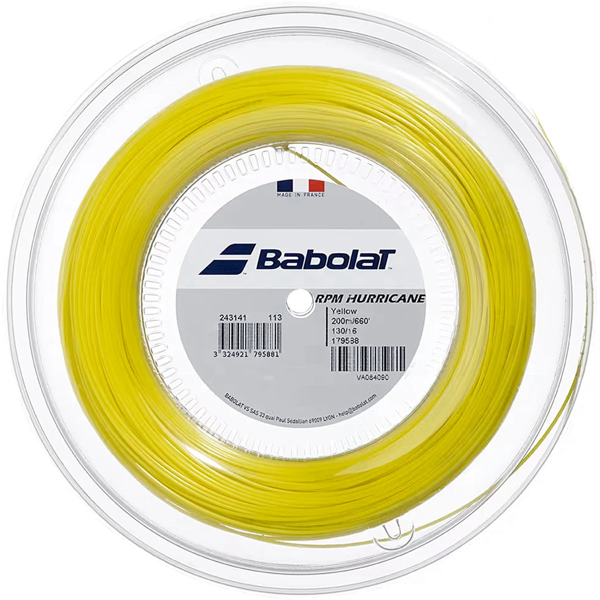 Bobina Babolat Rpm Hurricane (200 Metri) (Ex Pro Hurricane Tour)