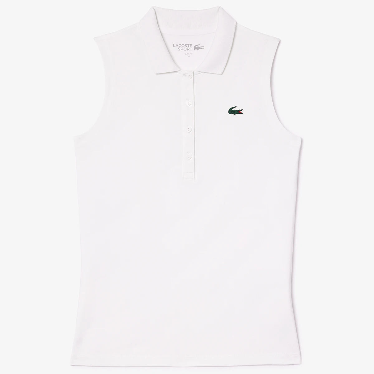 Polo Lacoste Donna Core Performance senza Maniche
