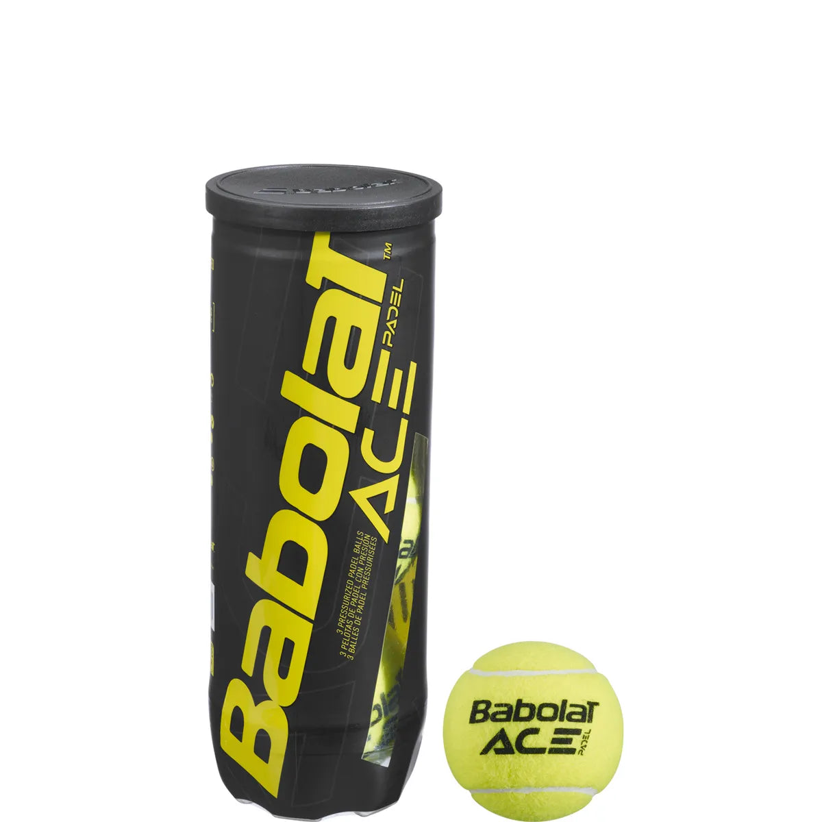 Tubetto da 3 Palline da padel Babolat Ace