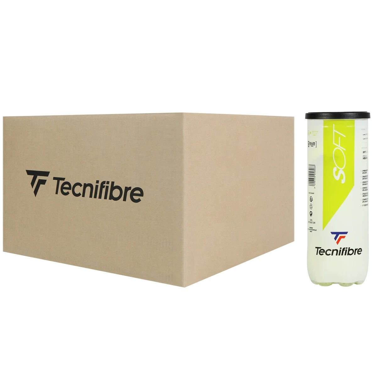 Cartone 24 Tubetti da 3 Palline Tecnifibre Soft