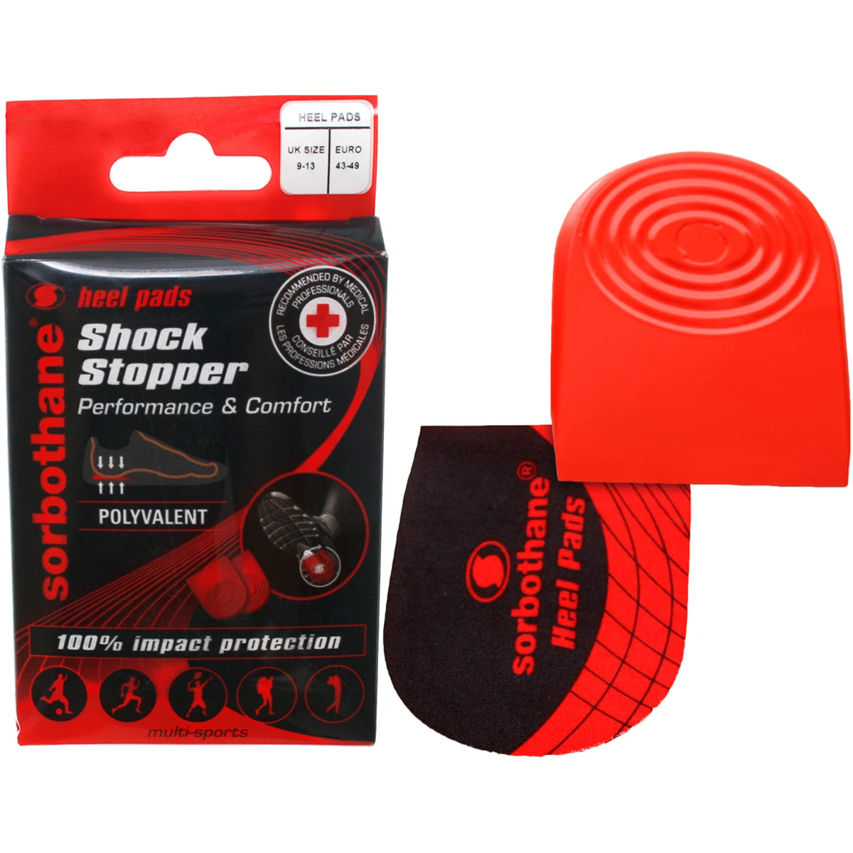 Tallonette Sorbothane Heel Pads