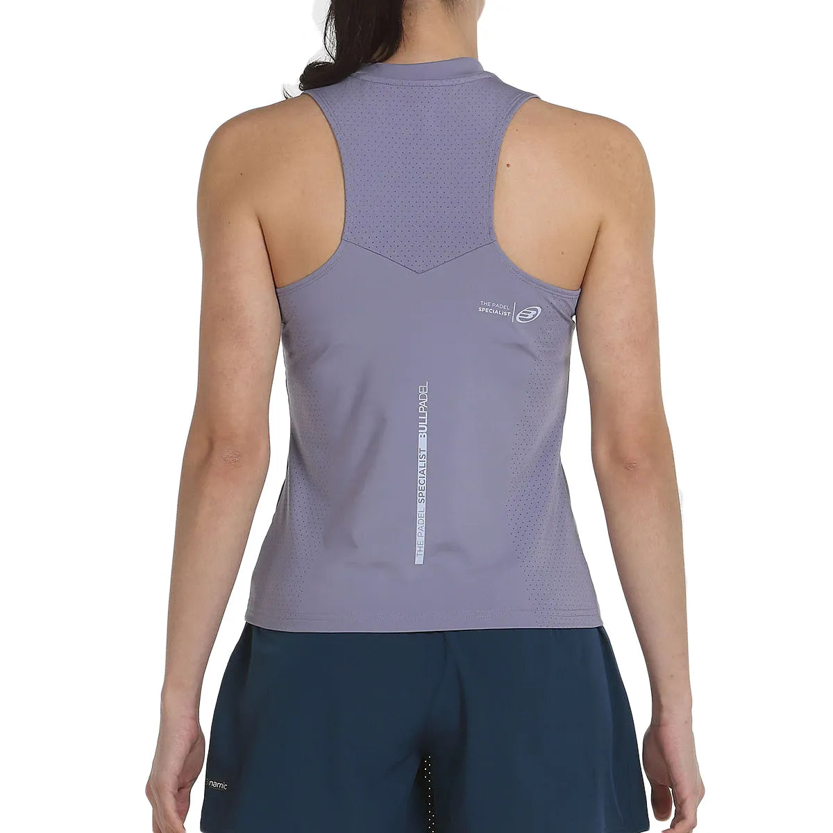 Canotta Bullpadel Donna Pure Color 1/4 Zip Ourol