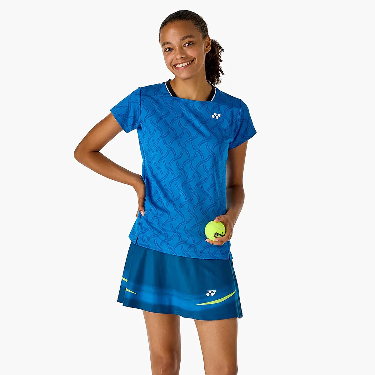 T-Shirt Yonex Donna Elite Ao Blue