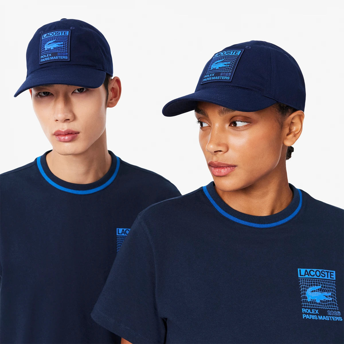 Cappellino Lacoste Rolex Paris Masters Graphic