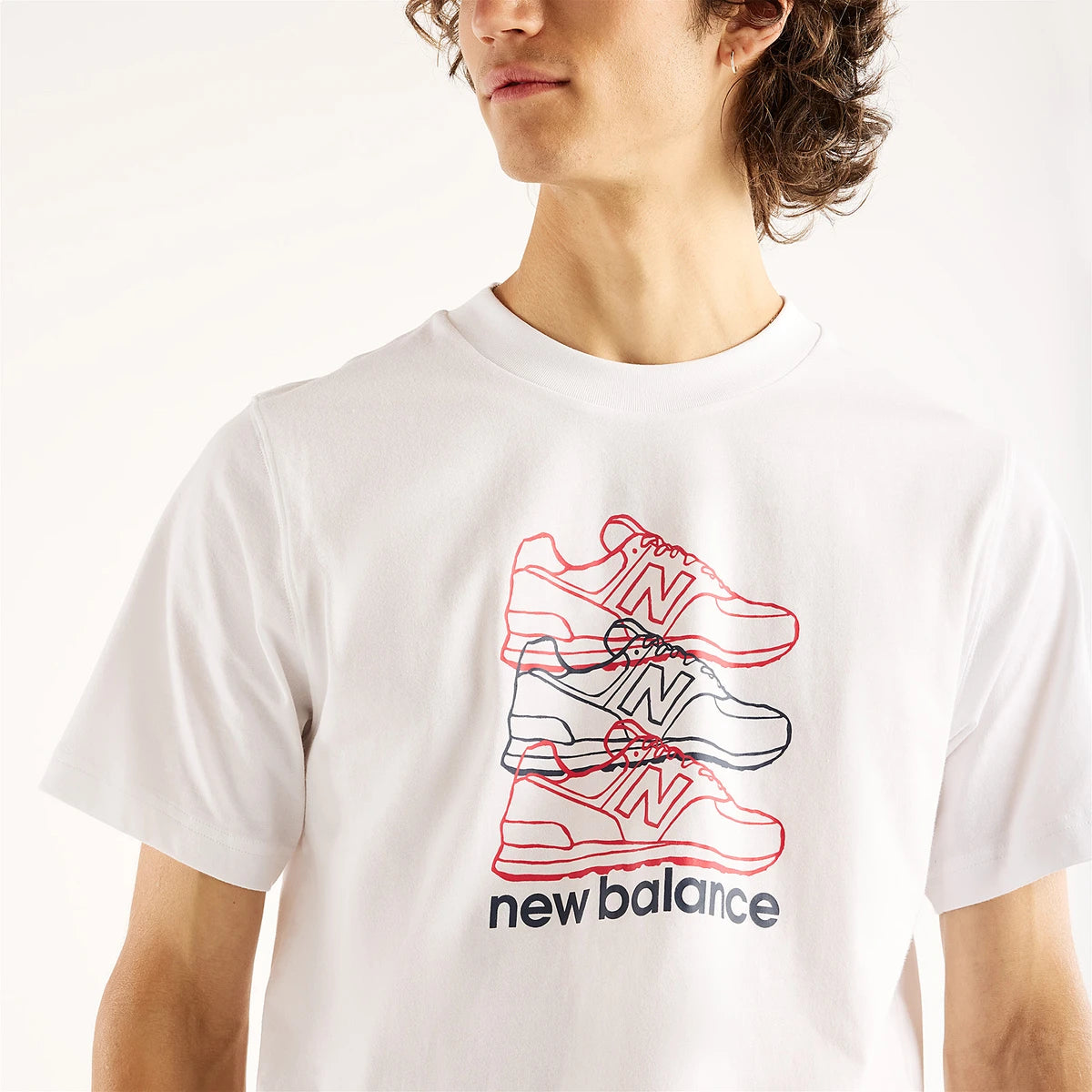 T-Shirt New Balance Layered 574 Relaxed