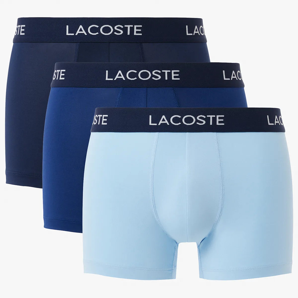 Confezione da 3 Boxer Lacoste Poliestere