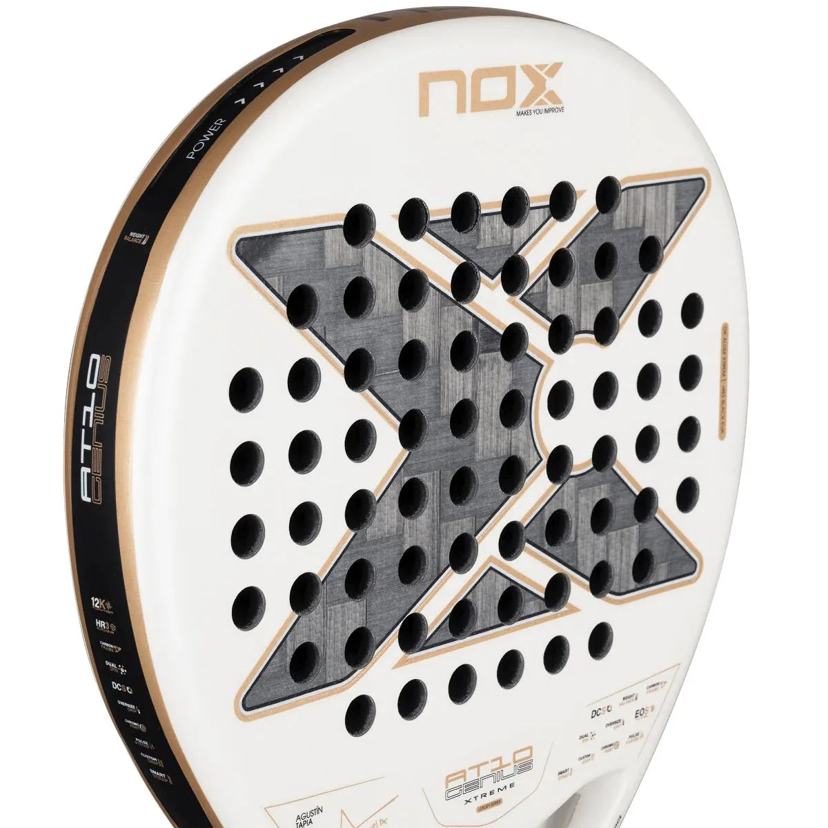 Racchetta da padel Nox At10 Genius 12K Alum Xtreme By Agustin Tapia 2026