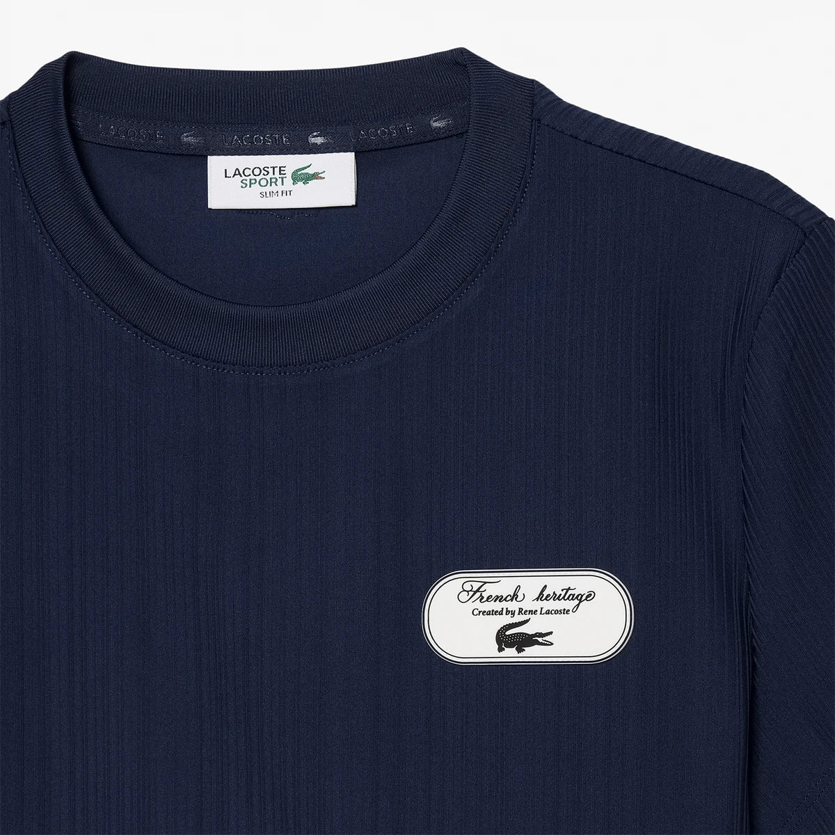 T-Shirt Donna Lacoste Heritage