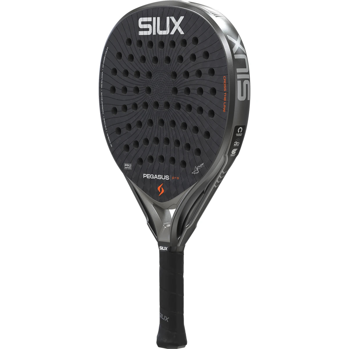 Racchetta da padel Siux Pegasus Pro 2026 Storm Grey
