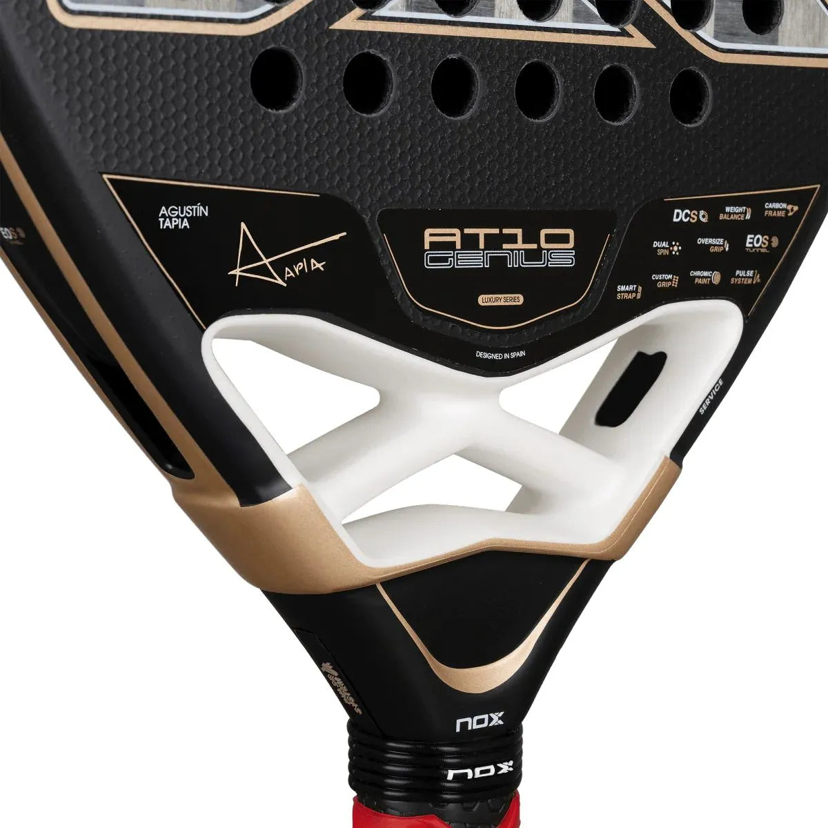 Racchetta Test di Padel Nox AT10 Genius 18K Alum By Agustin Tapia