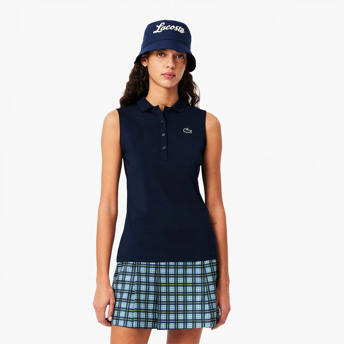 Polo Lacoste Donna Core Performance senza Maniche