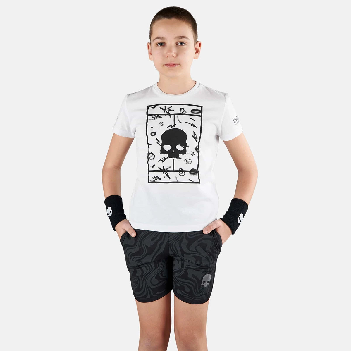T-Shirt Hydrogen Junior Ragazzo Tennis Court