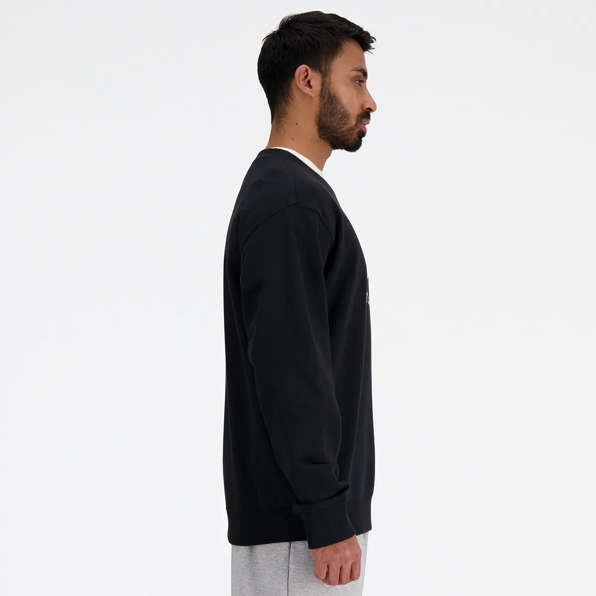 Felpa New Balance Essentials French Terry Logo Crew