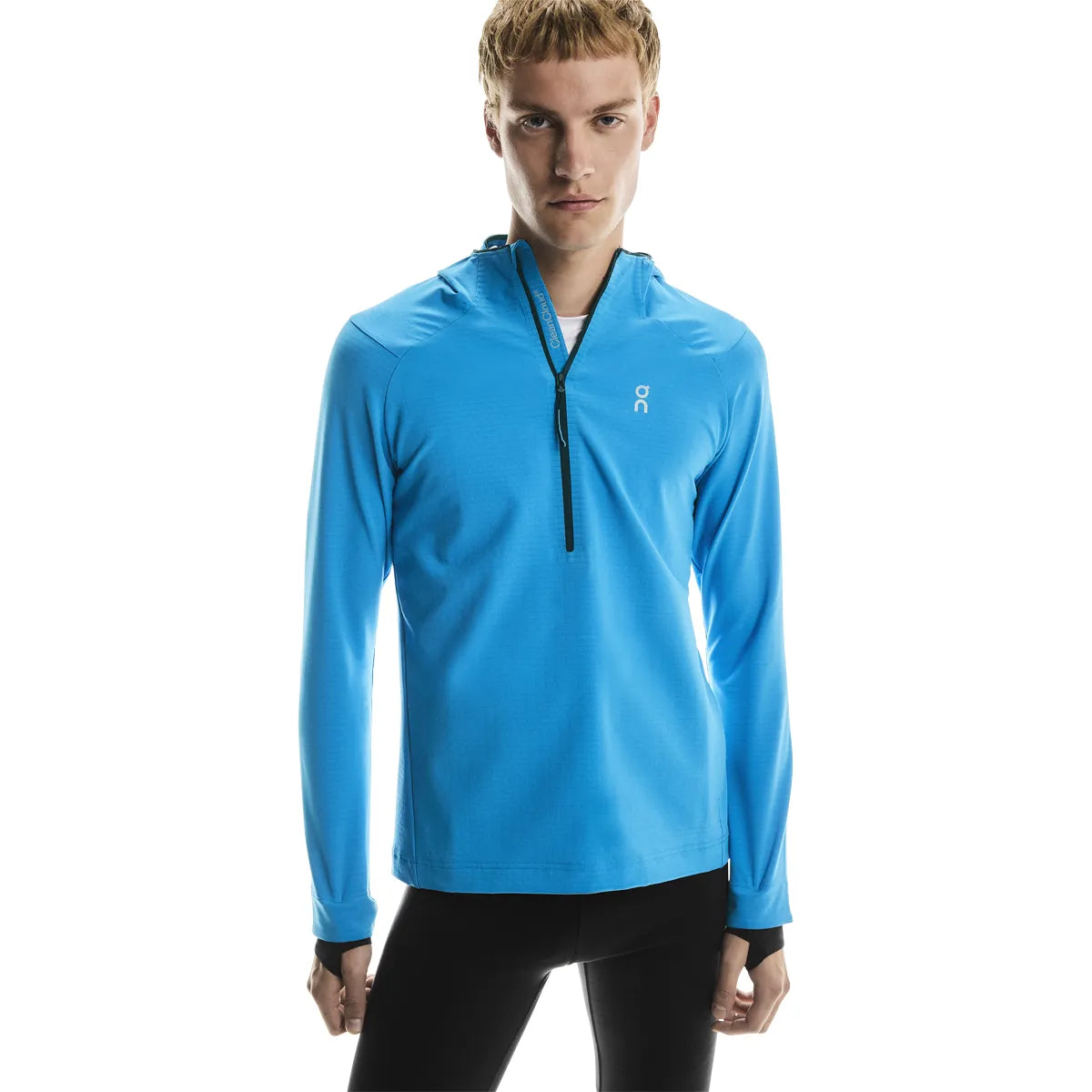 Felpa On Pace 1/4 Zip con Cappuccio