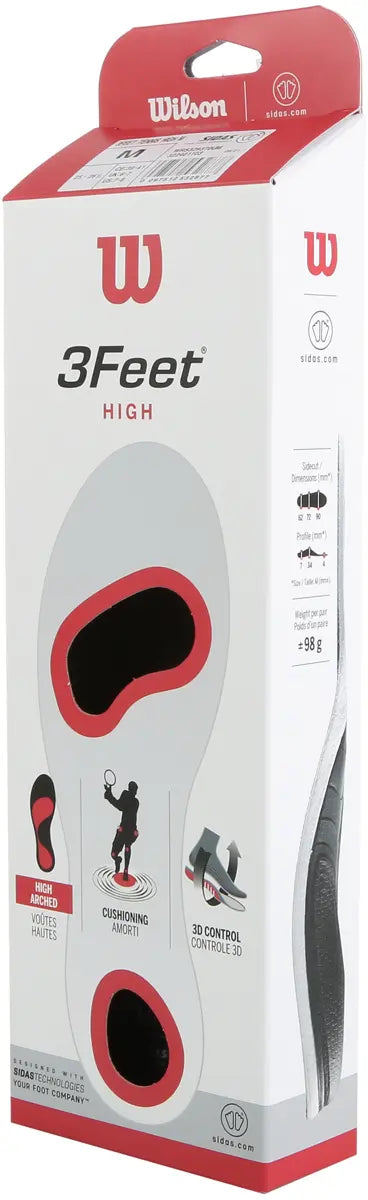 Suole Sidas 3Feet Tennis High Std