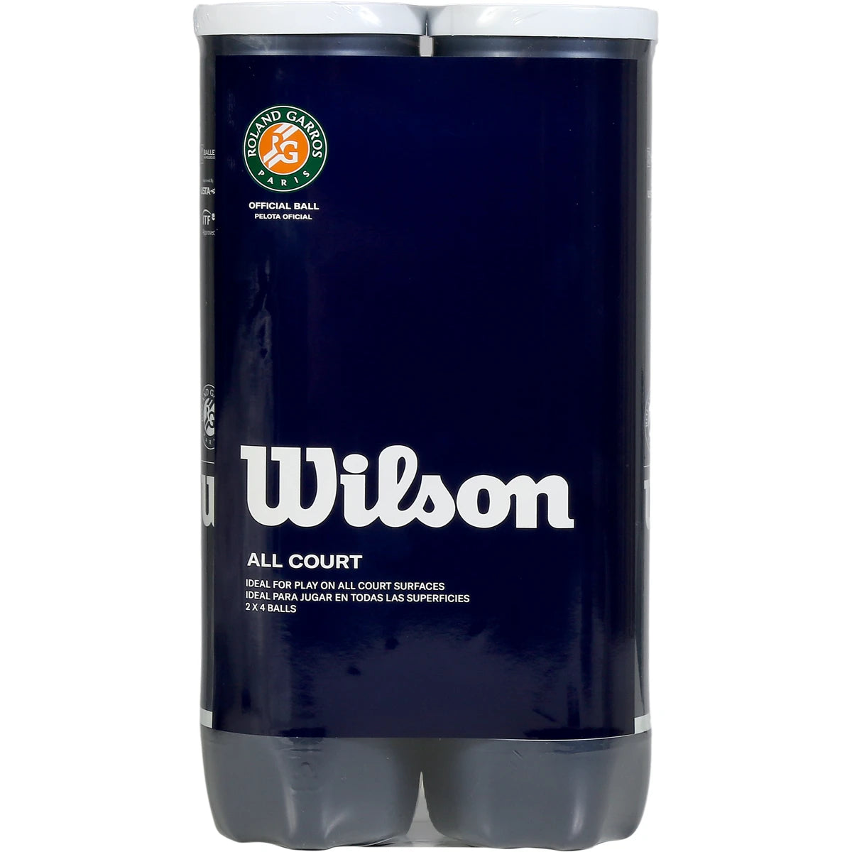 Bipack da 4 Palline Wilson Roland Garros All Court