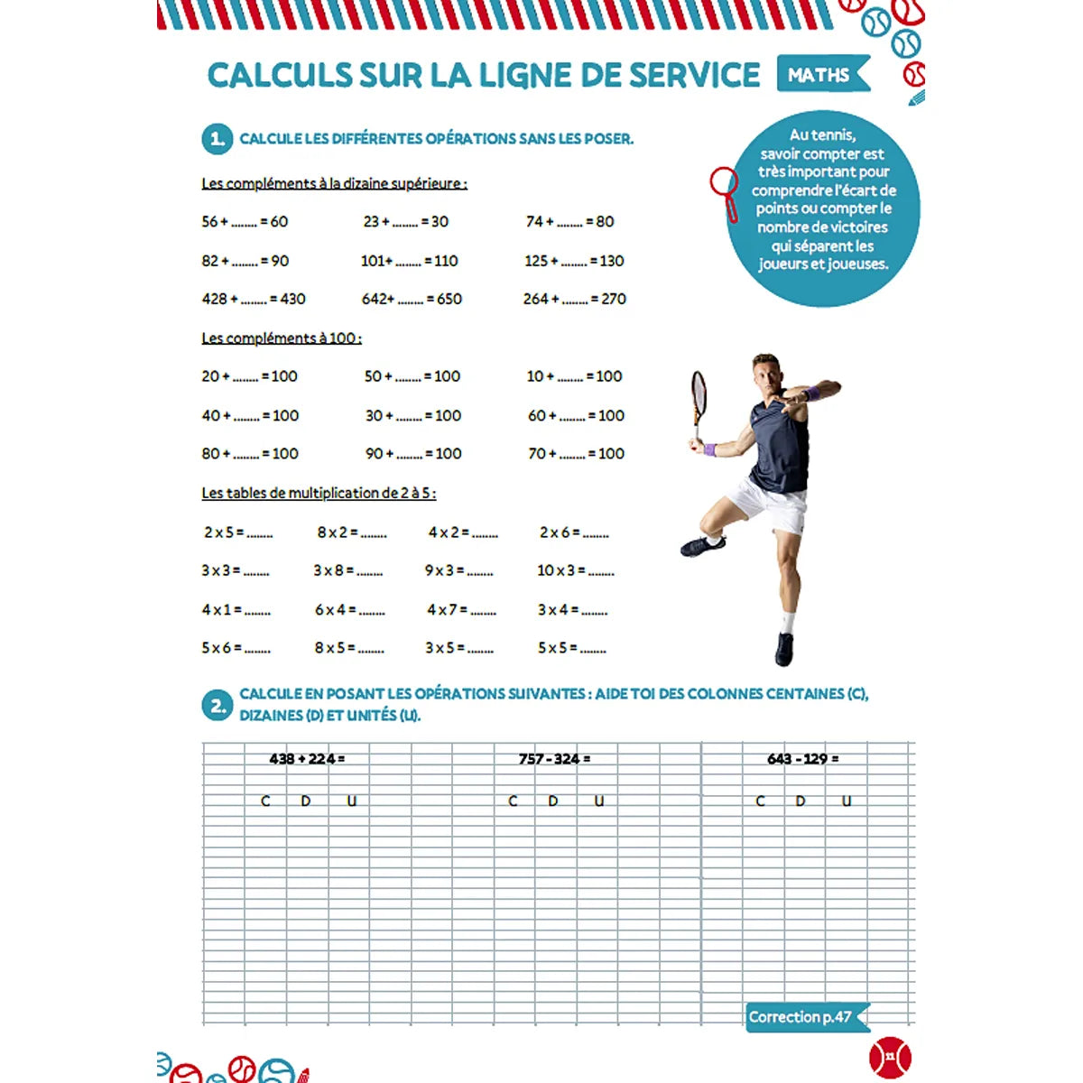 Il Quaderno Sportivo Wilson CE1-CE2