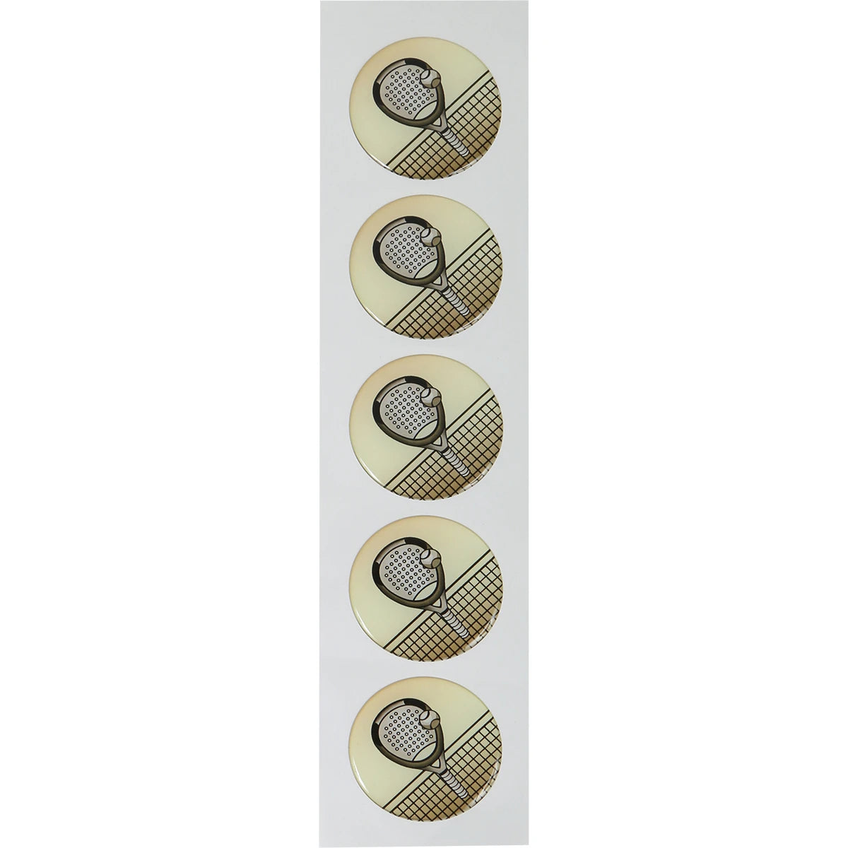 Pastiglie Medaille Padel (Epoxy - 50Mm)