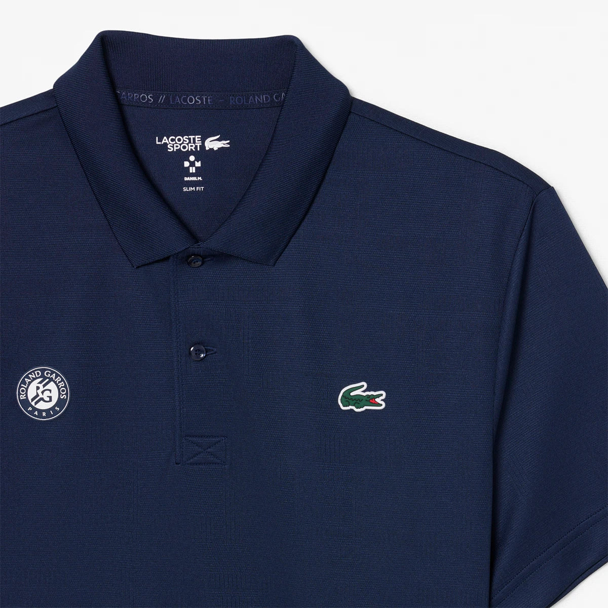 Polo Lacoste Medvedev On Court Grafico