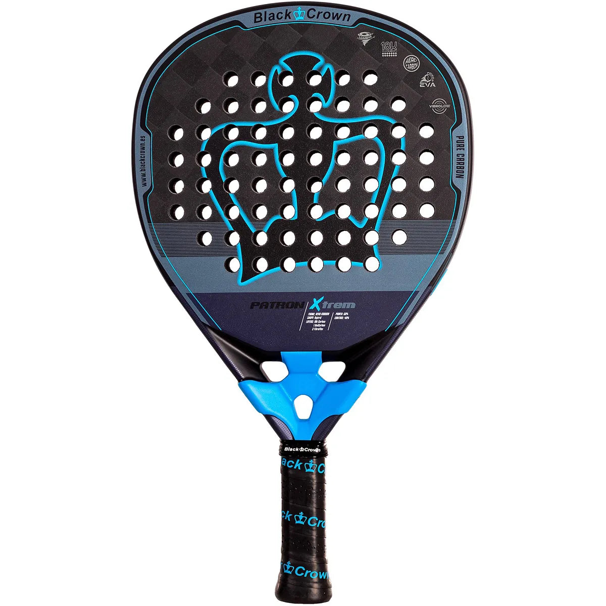 Racchetta da padel Black Crown Patron Xtrem