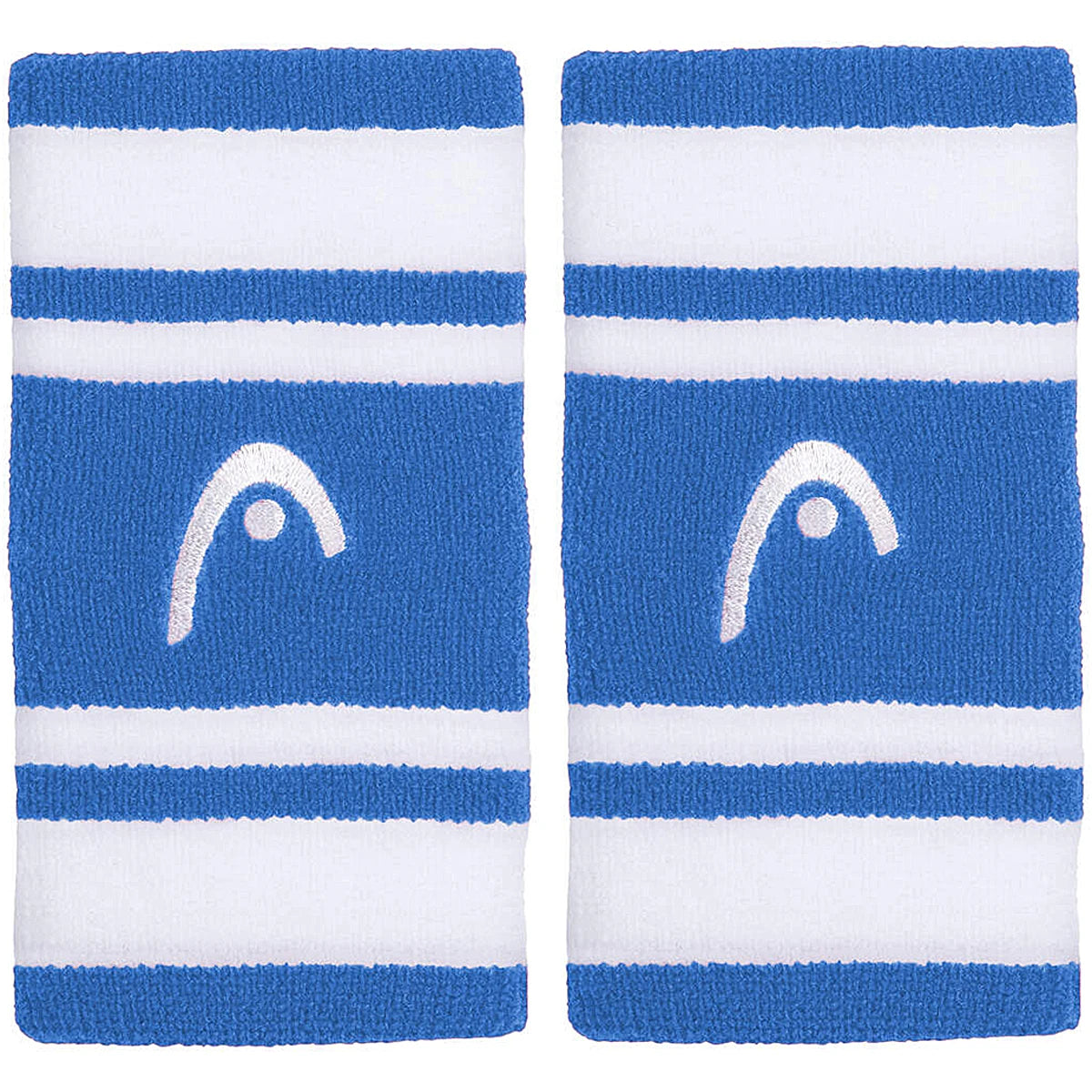 Coppia di Polsini Head Doppia Larghezza 5" Striped