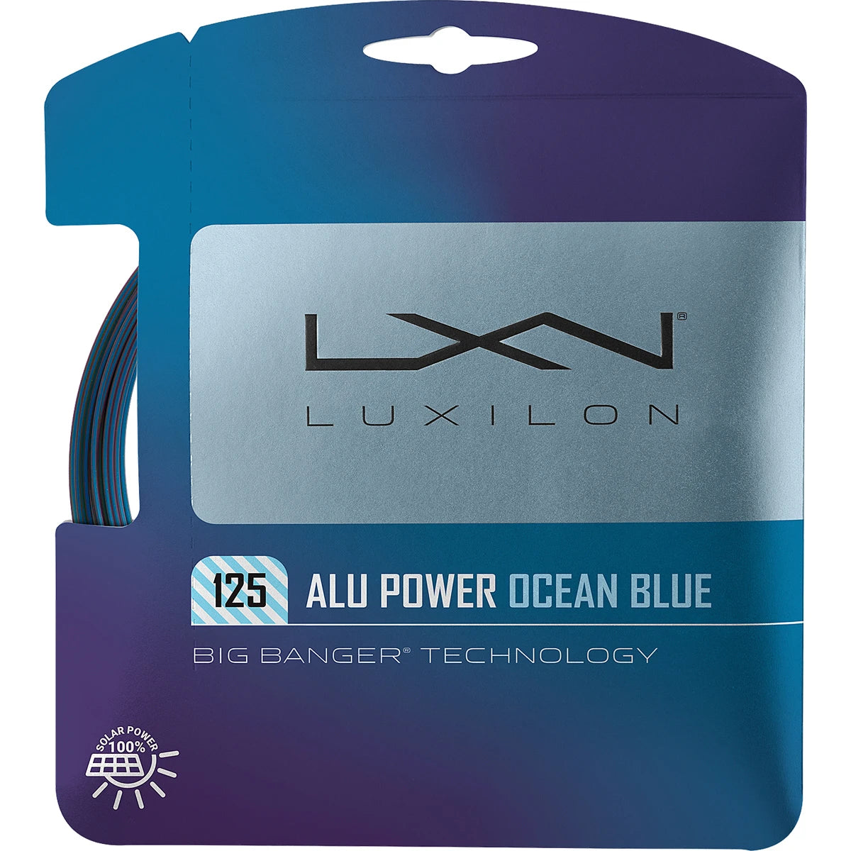 Corda Luxilon Big Banger Alu Power Ocean Blue (12 Metri)
