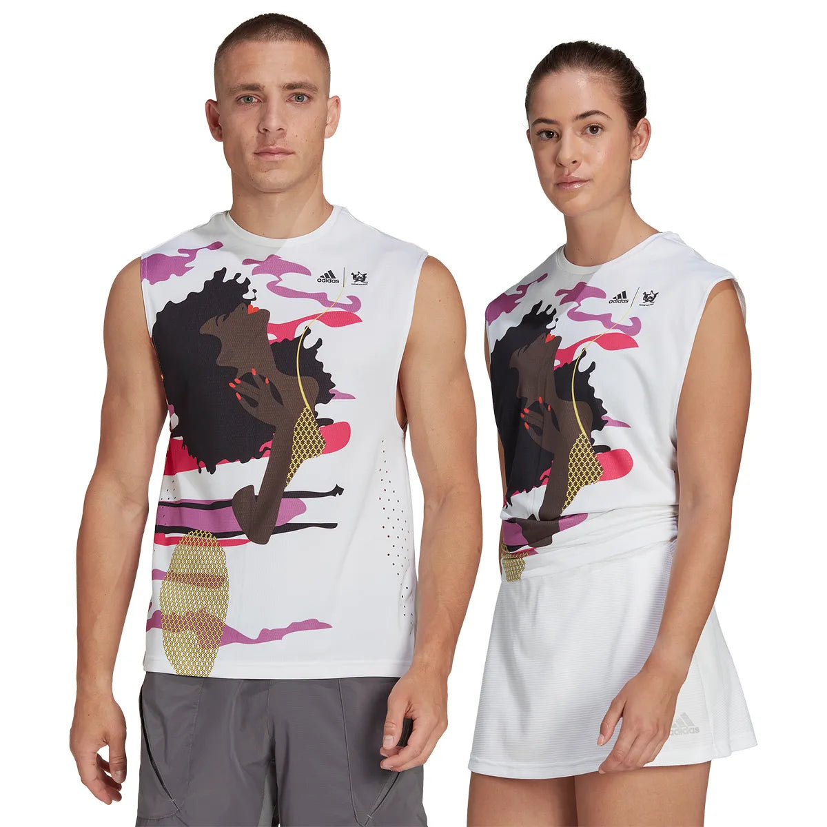 Canotta adidas Unisex New York Unitefit Thebe Magugu