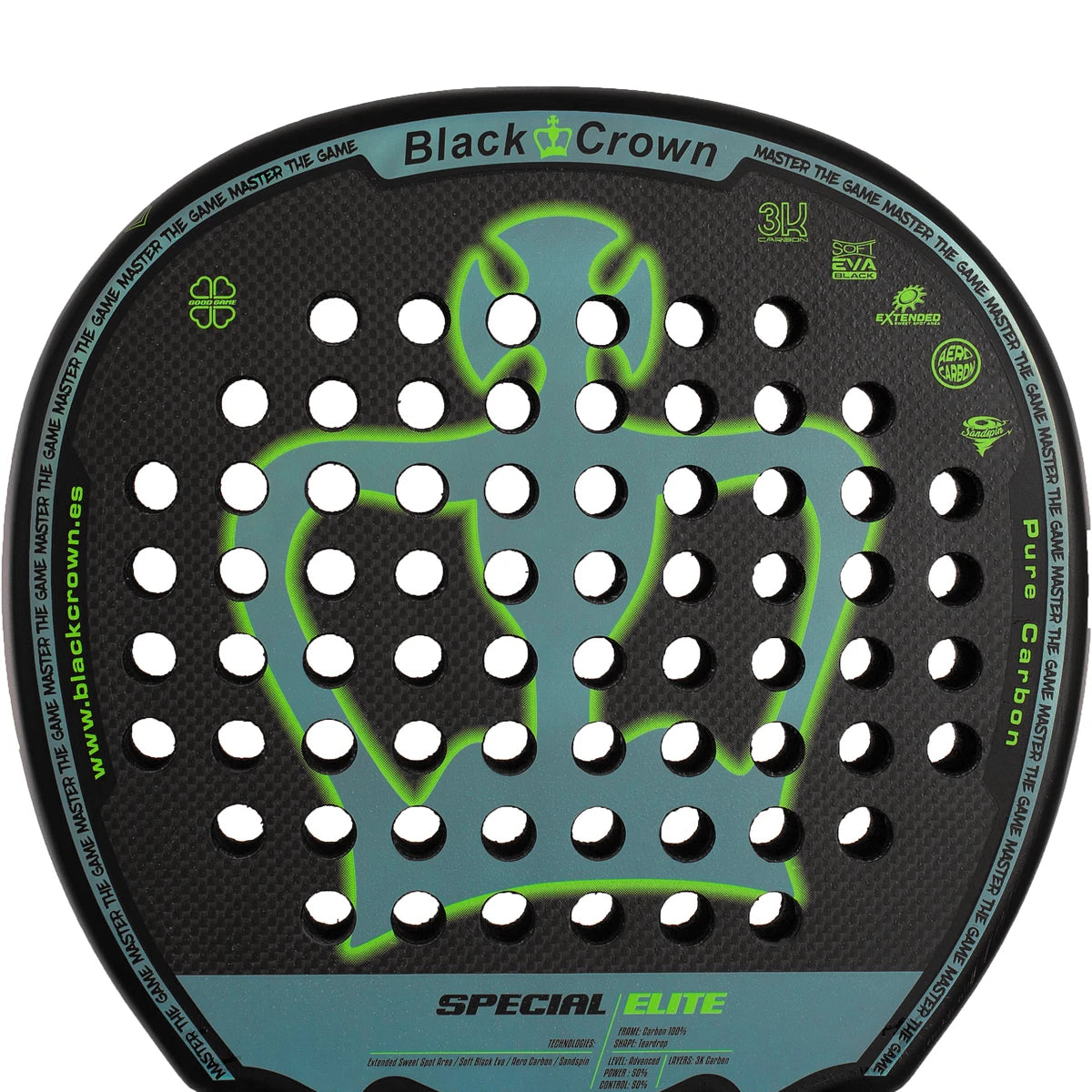 Racchetta da padel Test Black Crown Special Elite