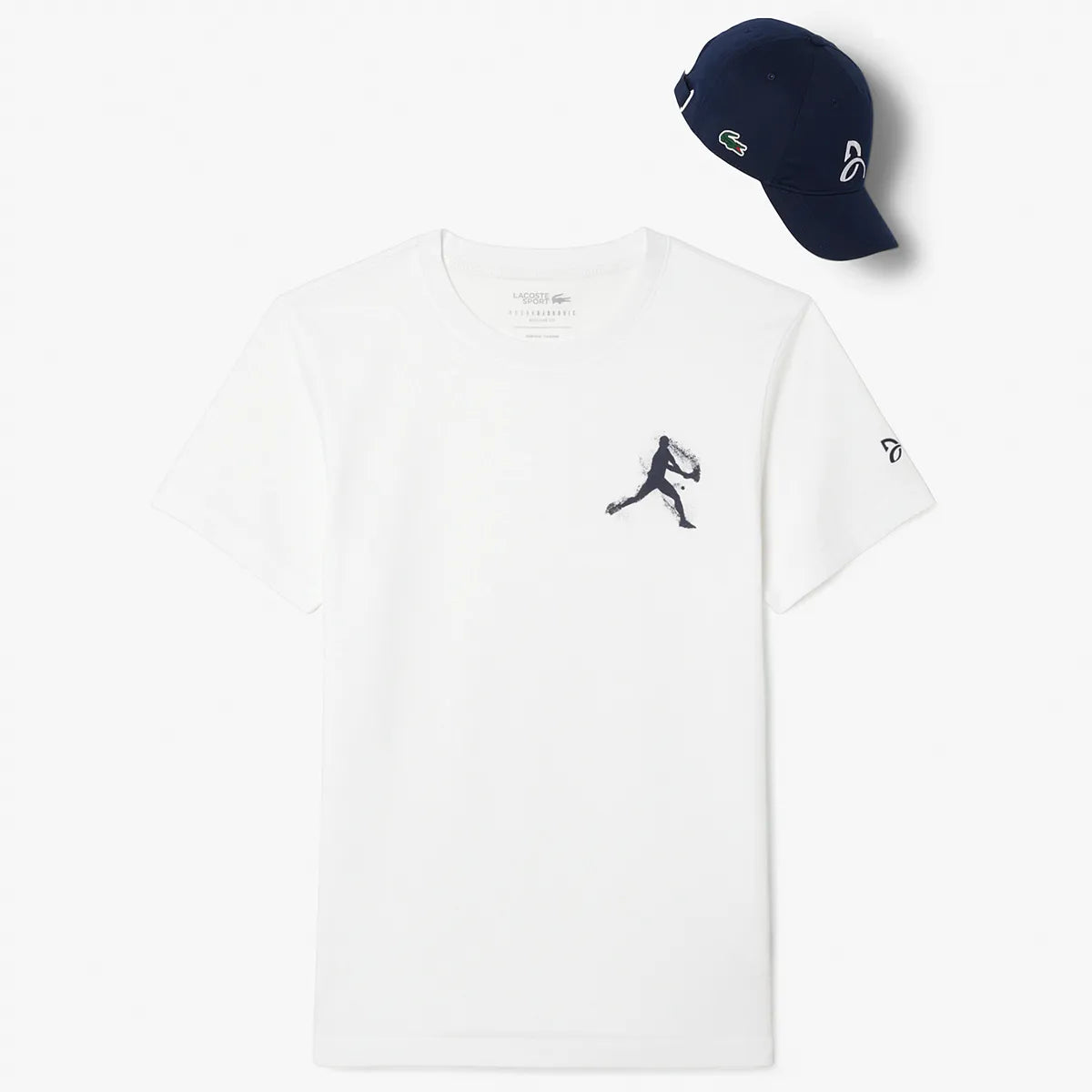 Pack Fan Lacoste Djokovic T-Shirt + Cappellino