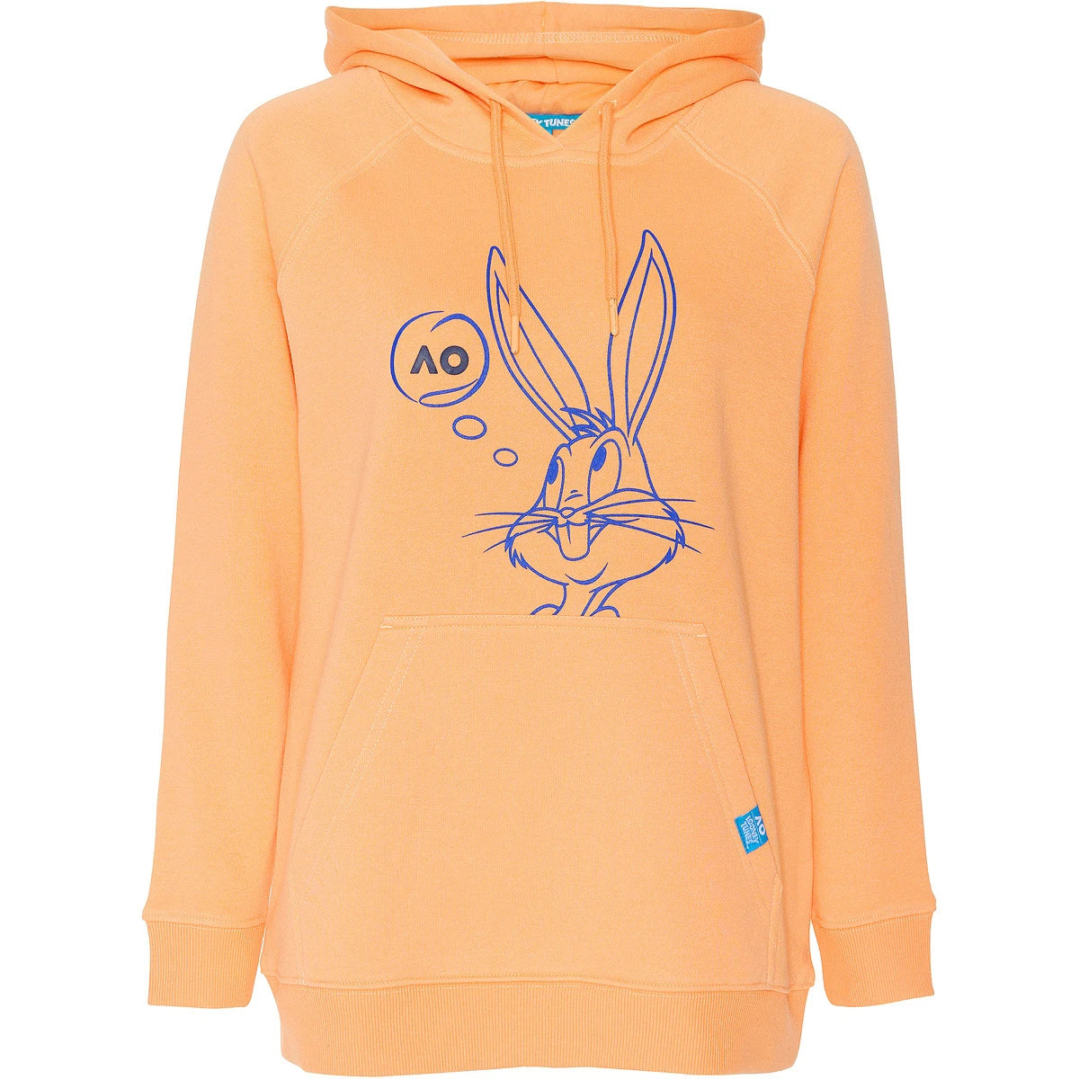 Felpa Australian Open Donna con Cappuccio Bunny