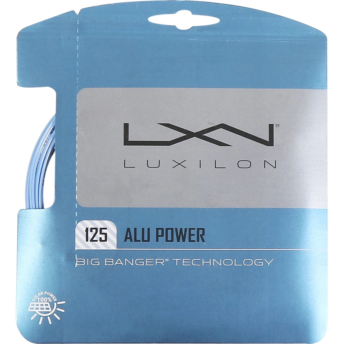 Corda Luxilon Big Banger Alu Power Ice Blue (12 Metri)