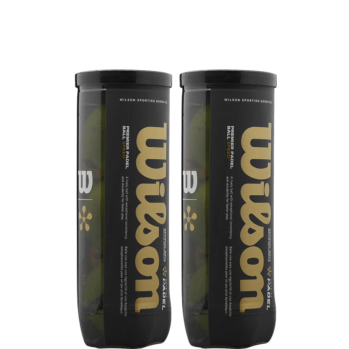 Bipack da 3 Palline da padel Wilson Premier Padel Speed