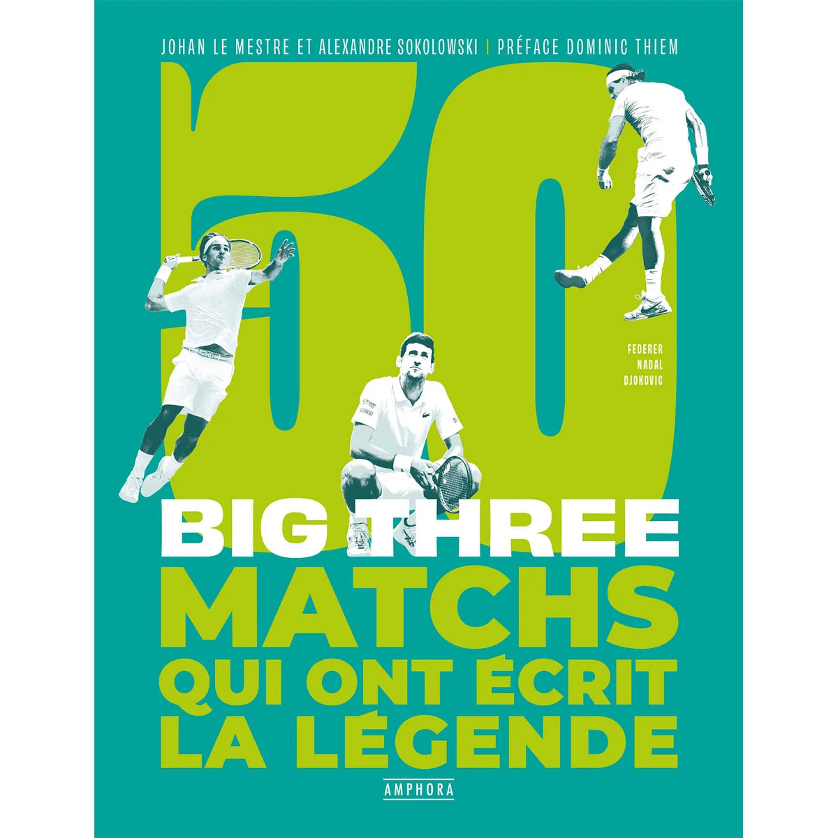 Libro Big Three Matchs de Legende