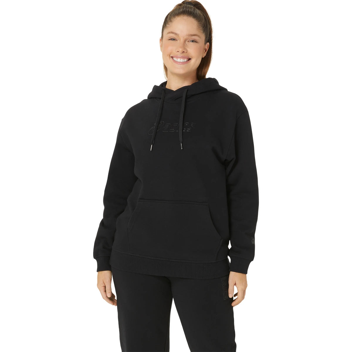 Felpa Asics Donna Training con cappuccio