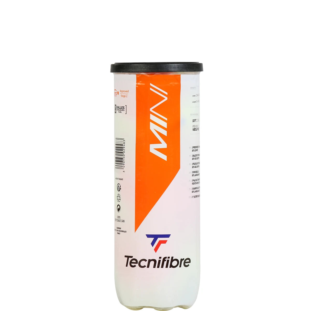 Tubetto da 3 Palline da Mini Tennis Tecnifibre